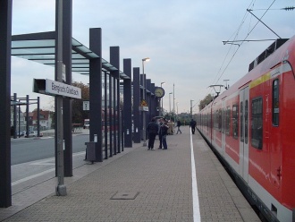 The Bergisch Gladbach station